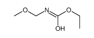N-(甲氧基甲基)氨基甲酸乙酯 结构式
