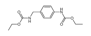 Carbamic acid, [4-[[(ethoxycarbonyl)amino]methyl]phenyl]-, ethyl ester (9CI) 结构式