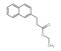 3-(2-萘)丙酸乙酯 结构式