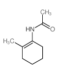 N-(2-甲基环己-1-烯-1-基)乙酰胺 结构式
