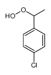 1-(4-氯苯基)乙基过氧化氢 结构式