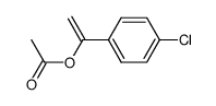 1-(4-氯苯基)乙酸乙烯酯 结构式