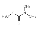 二甲基二硫代氨基甲酸甲酯 结构式