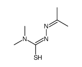 Hydrazinecarbothioamide, N,N-dimethyl-2-(1-methylethylidene)- 结构式