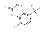 1-(2-氯-5-三氟甲苯基)-2-硫脲 结构式