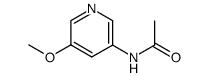 N-(5-甲氧基-3-吡啶基)乙酰胺 结构式