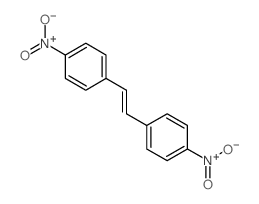 顺-4,4'-二硝基二苯乙烯 结构式