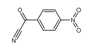 4-硝基-α-氧代苯乙腈 结构式
