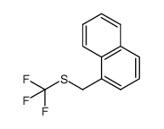 (1-naphthalenemethyl)(trifluoromethyl)sulfide 结构式