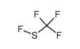 Trifluoro(fluorothio)methane 结构式