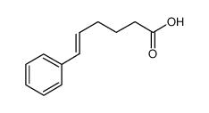 6-苯基-5-己烯酸 结构式
