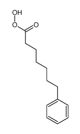 Benzeneheptaneperoxoic acid 结构式