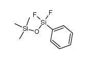 Disiloxane, 1,1-difluoro-3,3,3-trimethyl-1-phenyl- 结构式