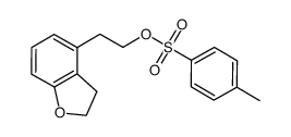 4-Benzofuranethanol, 2,3-dihydro-, 4-(4-methylbenzenesulfonate) 结构式