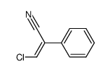 Z-α-氯亚甲基苯乙腈 结构式