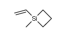 Silacyclobutane, 1-ethenyl-1-methyl- 结构式