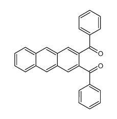 2,3-二苯甲酰蒽 结构式