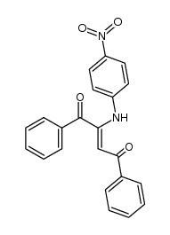 2-Butene-1,4-dione, 2-[(4-nitrophenyl)amino]-1,4-diphenyl-, (Z)- (9CI) 结构式