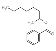2-辛醇苯甲酸酯 结构式