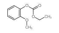 2-甲氧基苯基碳酸乙基酯 结构式