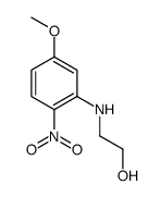 1-(2-羟基乙基)-5-甲氧基-2-硝基苯胺 结构式