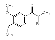 2-溴-3',4'-二甲氧基苯丙酮 结构式