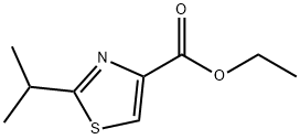 2-异丙基噻唑-4-羧酸乙酯 结构式