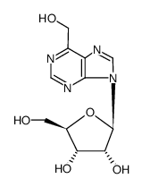 6-hydroxymethylpurine riboside 结构式