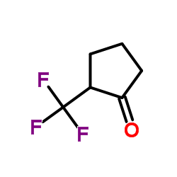2-三氟甲基环戊酮 结构式