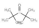 Propane,2,2'-sulfinylbis[2-methyl- 结构式