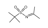 2-Propanesulfonamide, 2-methyl-N-(1-methylethylidene)- 结构式