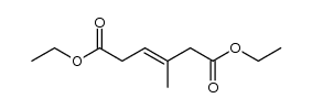 3-甲基-3-己烯二酸 1,6-二乙酯 结构式