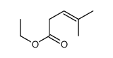 4-甲基-3-戊烯酸乙酯 结构式