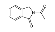 1H-Isoindol-1-one, 2-acetyl-2,3-dihydro- 结构式