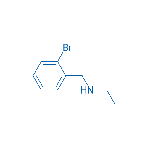 (2-BROMO-BENZYL)-ETHYL-AMINE 结构式