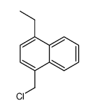 1-(氯甲基)-4-乙基萘 结构式