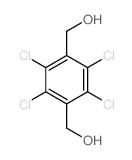 2,3,5,6-四氯-对二甲苯-α,α'-二醇 结构式