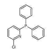 6-氯-2-二苯基膦基吡啶 结构式