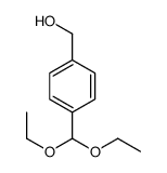 4-(羟基甲基)苯甲醛二乙缩醛 结构式