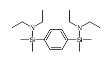 Silanamine, 1,1'-(1,4-phenylene)bis[N,N-diethyl-1,1-dimethyl- 结构式