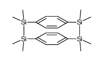 1,1,2,2,9,9,10,10-Octamethyl-1,2,9,10-tetrasila(2.2)paracyclophane 结构式