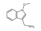 1H-Indole-3-methanamine, 1-methoxy- 结构式