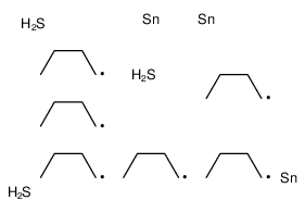 1,3,5,2,4,6-Trithiatristannin, 2,2,4,4,6,6-hexabutyl- 结构式