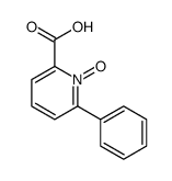 6-Phenylpyridine-2-carboxylic acid N-oxide 结构式