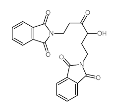1H-Isoindole-1,3(2H)-dione, 2,2'-(3-hydroxy-4-oxo-1,6-hexanediyl)bis- (9CI) 结构式
