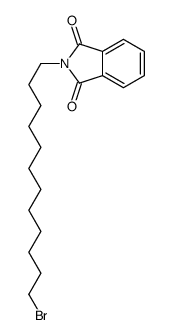 1H-Isoindole-1,3(2H)-dione, 2-(12-bromododecyl)- 结构式