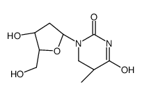 (5S)-5,6-二氢胸苷 结构式