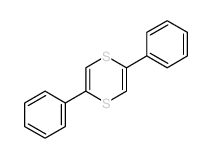 2,5-二苯基-1,4-二噻英 结构式