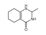 2-甲基-2,3,5,6,7,8-六氢喹唑啉-4(1H)-酮 结构式
