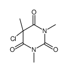 5-氯-1,3,5-三甲基-2,4,6(1H,3H,5H)-嘧啶三酮 结构式